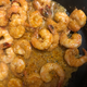 Shrimp taco filling.